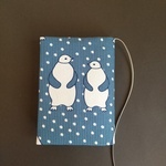 ~文庫本サイズ   ペンギン  青🐧