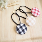 Hair Button Gingham Check