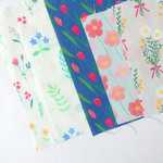 new オリジナルのカットクロス5枚セット（約15×12cm以上の布5枚）