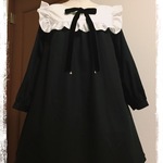 フレームカラーメイドワンピース(starver)