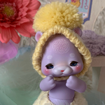 poiちゃん用ぽんぽん帽子〜イエロー