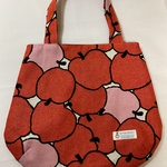 コロンとかわいいトートバッグ(赤りんご)