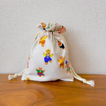 shopping bear くまの巾着袋