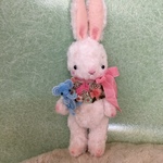 mさま専用のページ　刺繍リボンのうさぎさん