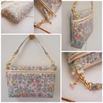 ◇◆Special Price◆◇LIBERTY　Emily　エミリー　10P2　ビニコのもち手つきwファスナーマチ付きポーチ