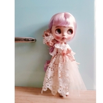 No.160☆レースとチュールのふんわりワンピース＋ヘアアクセ☆ネオブライスアウトフィット