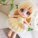 キューポッシュサイズ✨レモンケーキなワンピースセット🍋💕
