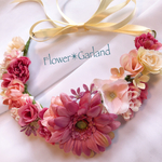 kids＆Lady＊ピンクの華やかな花冠…♡