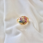 《 new 》 お花のブーケリング ⋰𓇚 花束リング