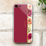 秋バラとコスモスのスマホケース  強化ガラス iphone14 iphone12 iphone11 バラ コスモス スマホケース iphone13 SE3