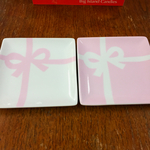 再販★Ribbon plates(2枚set・pink)★