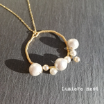 【新作】✨人魚の泡リング.。o○ロングネックレス
