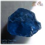 ✅ 秘蔵品 宝石質 特殊希少カラー ブルーフローライト 結晶 蛍石 原石 No.4562