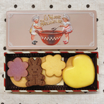 ツインズ缶のクッキー缶　お菓子のミカタ　こどもの日　母の日