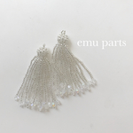 じゃらじゃらbeads tassel 1セット