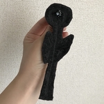 シックなおはなのブローチ〇ミナペルホネン