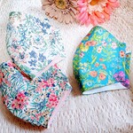 母の日🌺３枚「リバティプリント」を使ったハンドメイド