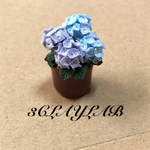 ☆送料無料☆ずっと一緒だよ/紫、青紫陽花