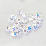 〖8粒〗6ｍｍ☆スワロフスキー#6428☆クリスタルオーロラ