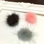 ミンクファー  25㎜  ハンドメイド  素材