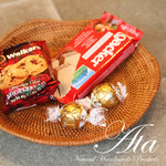 [再販]アタ製 おもてなしに最適なアタ皿 A04 （お菓子入れ、トレイ、小物置き）