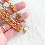 NEW□mask chain(ゴールド×ラテ)