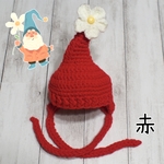 ★受注製作★わんちゃん用妖精さんのぼうし（赤）