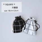 - square - 巾着袋