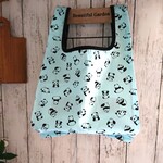 パンダbaby【コンビニ弁当サイズ】レジ袋型エコバッグ