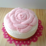 フェルトのピーチムースケーキ☆