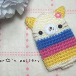 【peach-berry様ご注文品】ネコちゃんのＩＣカードケース☆