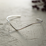 loose silver bangle 