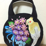 オカメインコのまるバック