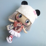 イーマリー　ハッピードール　ドール服　【なりきりパンダちゃん・ピンク】