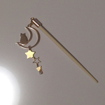 かんざし  φ三日月猫とお星様φ