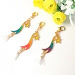 シューティング スター(タッセル)、マスクチャーム、ファスナーチャーム、送料無料♪