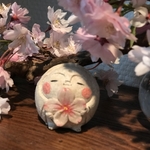 桜と豆地蔵