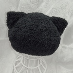 猫耳ニットベレー帽 いたずら黒猫ver.