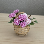 カーネーション　花籠