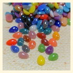 再販5陶器ドロップカボション6mm×4mm