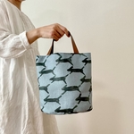 丸底bag *⚮* runrunrun  blue×darkgreen *⚮*