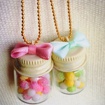 ほんのお気持ちSALE* キャンディポットのバックチャーム♡♡gold