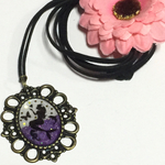 【レジン 人魚姫 ペンダント】レジン ネックレス アンティーク 童話