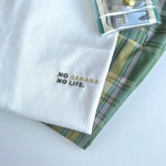 【S〜XXLサイズ】 NO BANANA NO LIFE.Tシャツ/ホワイト   