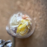 セール花束リング　かすみ草ブーケ