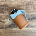 "生ジョッキ風"ビールキーパー＜エール＞☆ギフトラッピング無料☆    レザー缶カバー