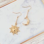 再販⭐太陽と月のピアス
