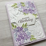 【誕生日カード】紫陽花