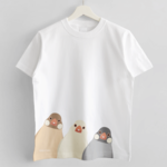 SMILE BIRD Tシャツ（文鳥）