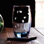 ミニクラゲ グラスタンブラー ブルー 350ml
